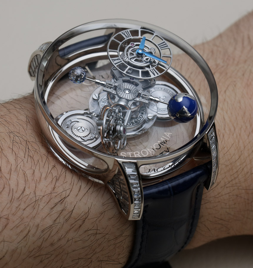 Jacob & Co. Astronomia Clarity & Black Watches Hands-On Hands-On 