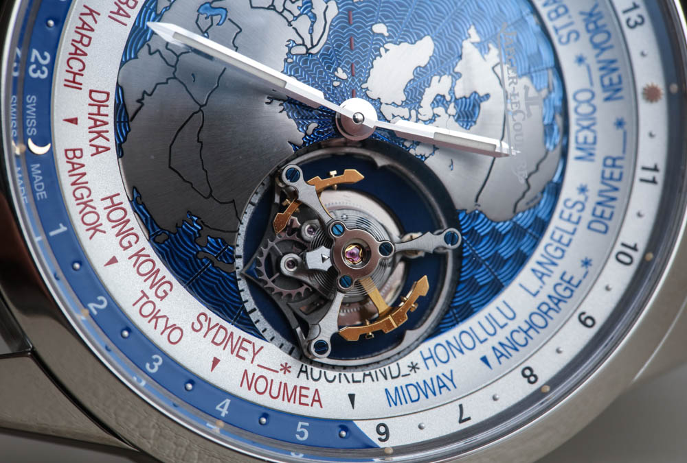 Jaeger-LeCoultre Geophysic Universal Time Tourbillon Watch Hands-On Hands-On 