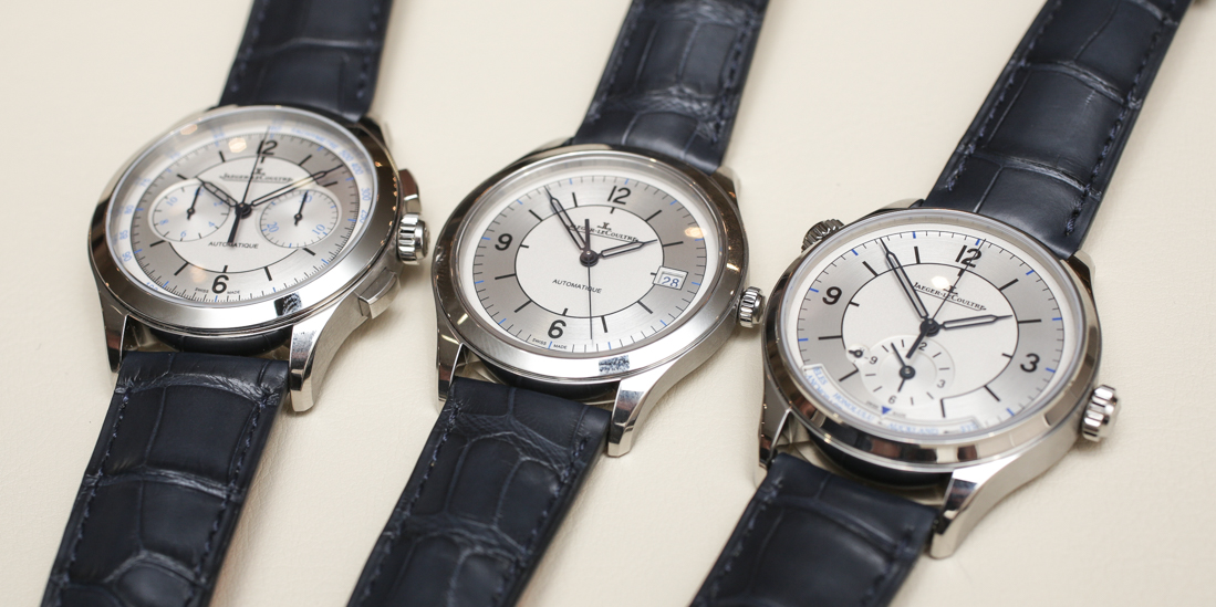 Jaeger-LeCoultre Master Control Date, Master Geographic, & Master Chronograph Steel Watches Hands-On Hands-On 