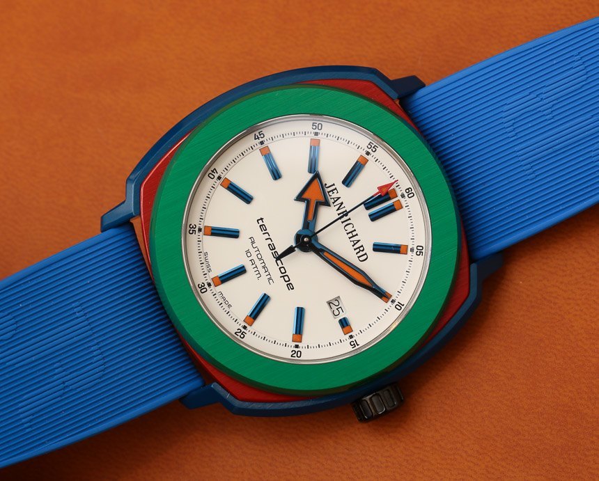 JeanRichard Terrascope Aluminum Watch In Primary Colors Hands-On Hands-On 
