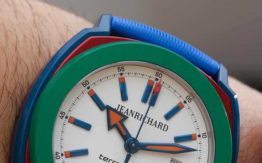 JeanRichard Terrascope Aluminum Watch In Primary Colors Hands-On Hands-On 
