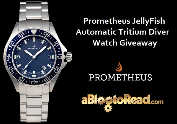 Giveaway: Prometheus JellyFish Automatic Tritium Diver Watch Giveaways 
