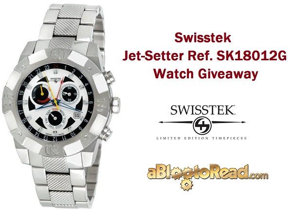 LAST CHANCE: SwissTek Jet-Setter Watch Giveaway Giveaways 