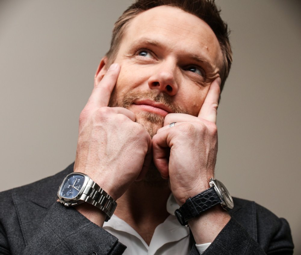 Joel McHale Talks Timepieces & Glashütte Original With aBlogtoWatch: One Of Hollywood's 'Real' Watch Guys ABTW Interviews 