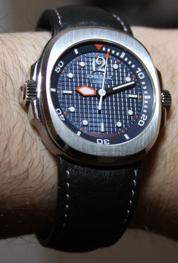 John Isaac Geneve Rough Sea Watch Review Wrist Time Reviews 
