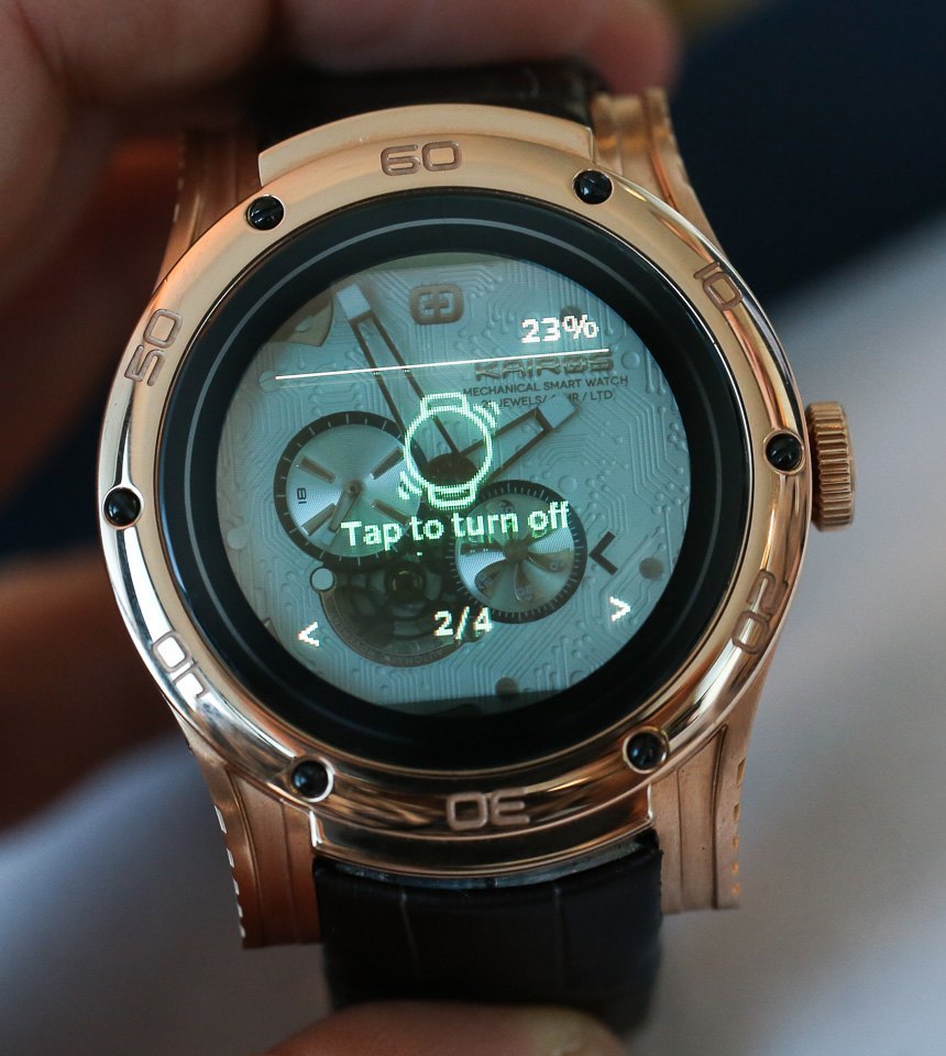 Kairos Mechanical Smart Watches & Kairos T-Band Smart Strap Near Production Hands-On 