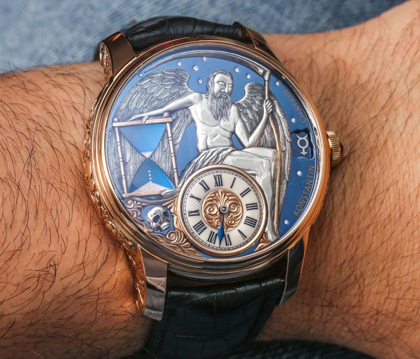 Konstantin Chaykin Carpe Diem Hour Glass Watch Hands-On Hands-On 