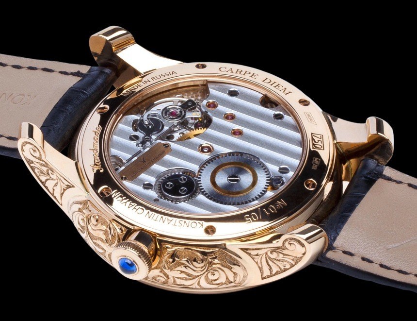 Konstanin Chaykin Carpe Diem Watch: Finally, An Hourglass For The Wrist Watch Releases 