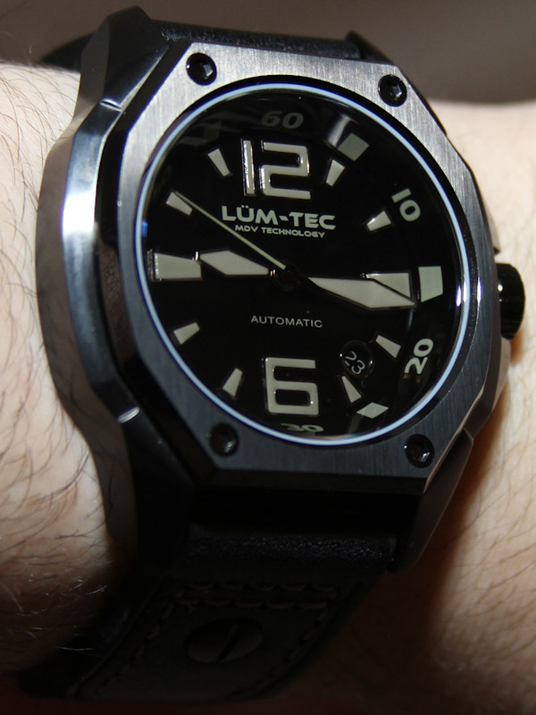 LUM-TEC V Series V3 Phantom Watch Review Wrist Time Reviews 