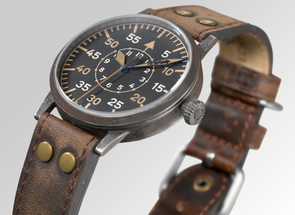 Laco Flieger Erbstück Watches Are Meticulously Hand-Aged Watch Releases 