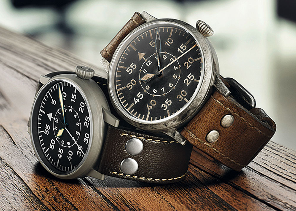 Laco Flieger Erbstück Watches Are Meticulously Hand-Aged Watch Releases 