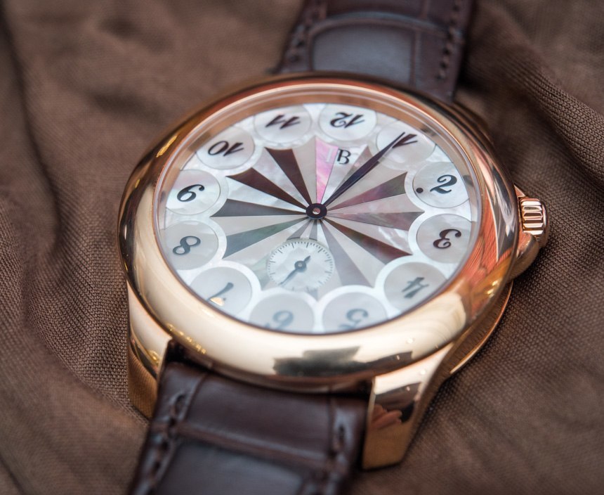 Ludovic Ballouard Upside-Down Watch With Pearl Dial Hands-On Hands-On 