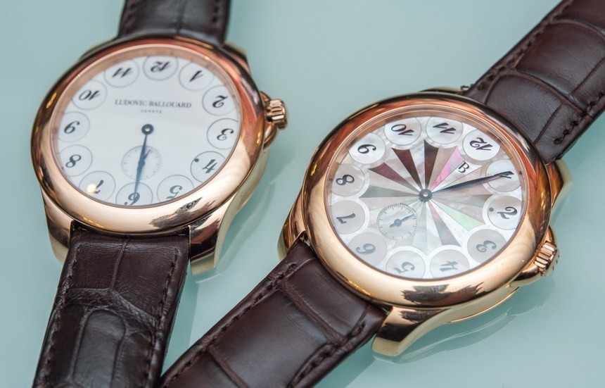 Ludovic Ballouard Upside-Down Watch With Pearl Dial Hands-On Hands-On 