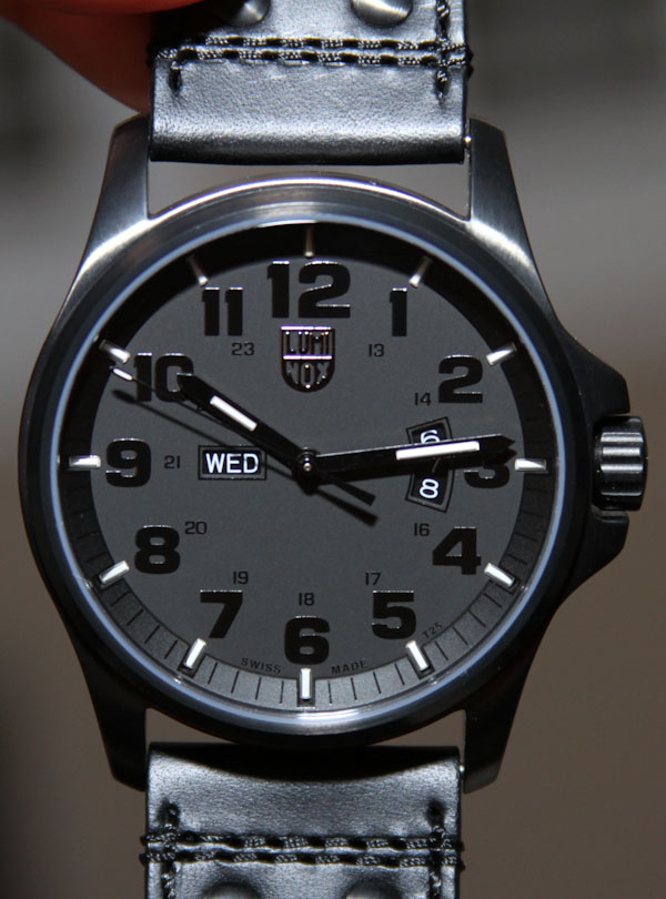 Luminox Field Day Date 1820 Black Watch Review Wrist Time Reviews 