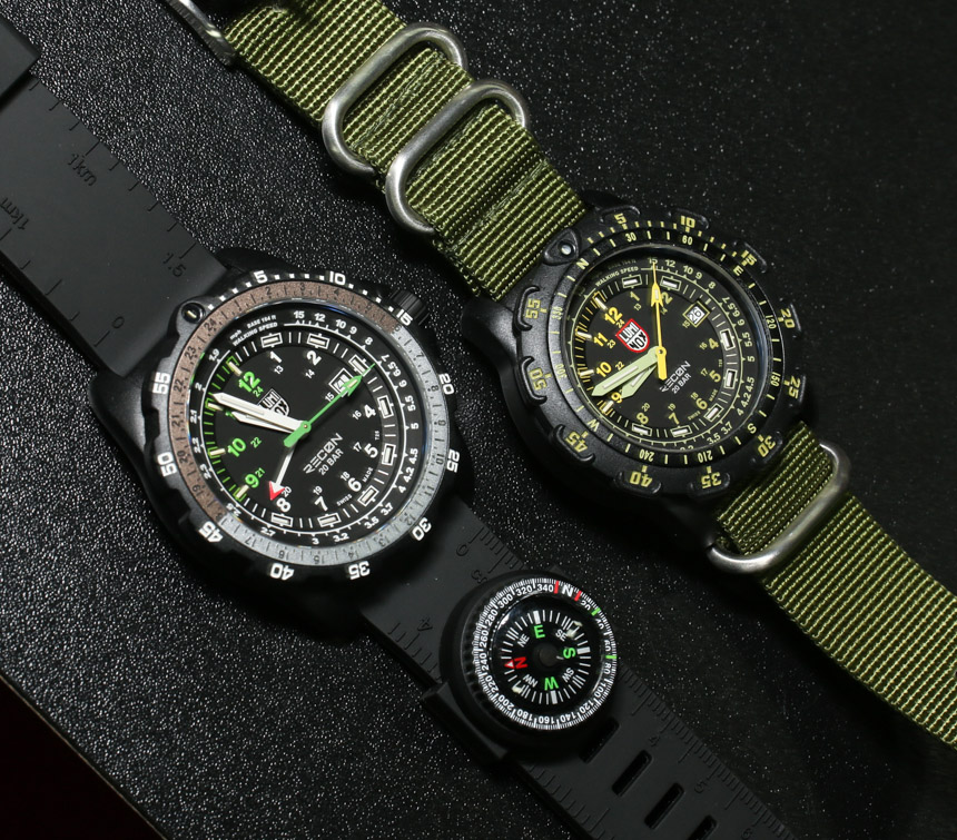 Luminox Recon NAV SPC And Point Man Watches Hands-On Hands-On 