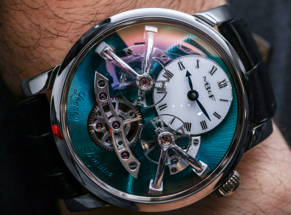 MB&F Legacy Machine 2 (LM2) Titanium Watch Hands-On Hands-On 