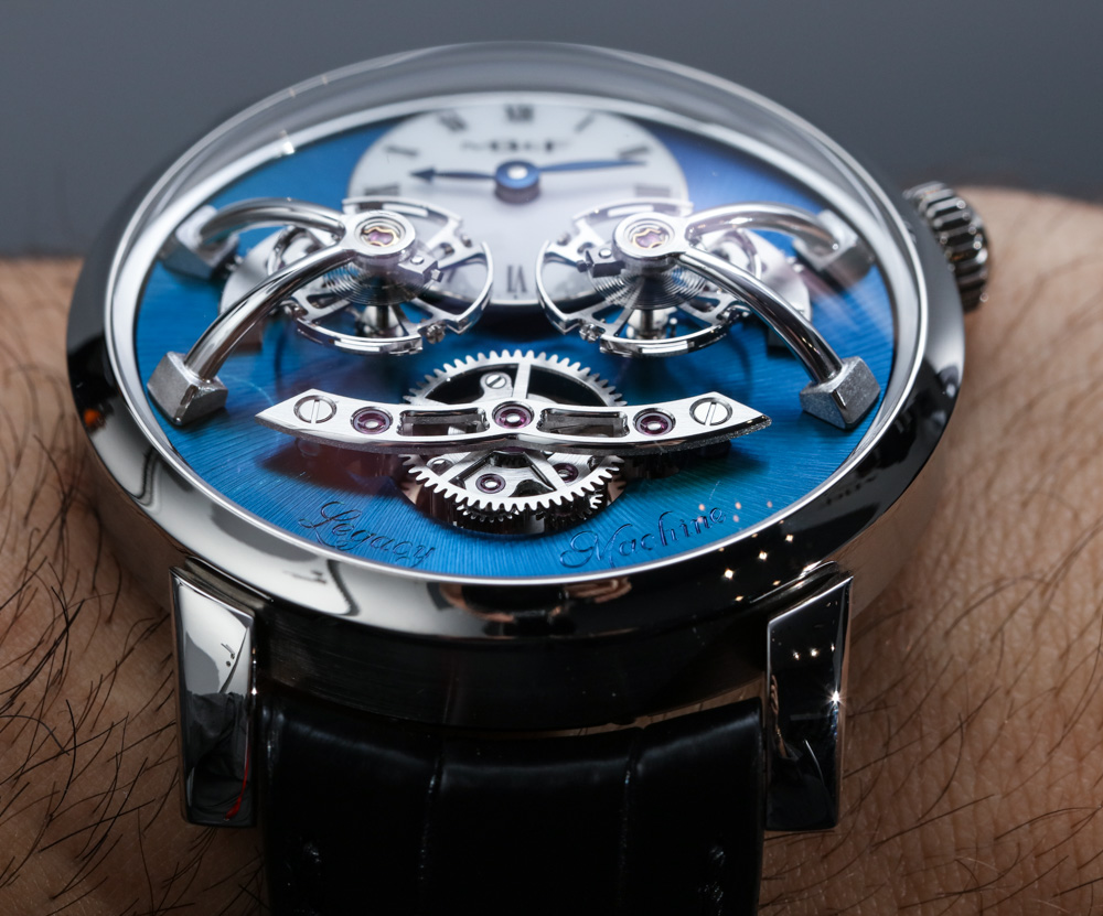 MB&F Legacy Machine 2 (LM2) Titanium Watch Hands-On Hands-On 