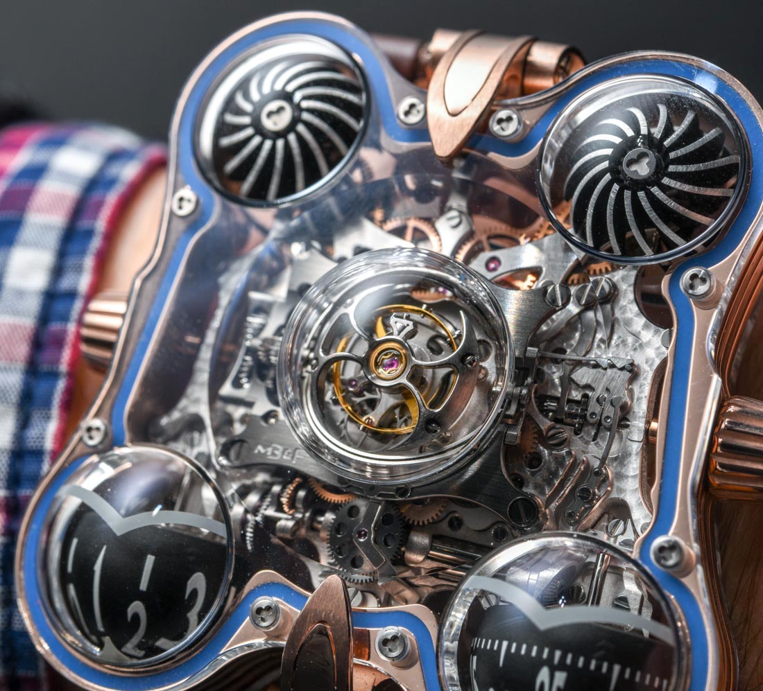 MB&F HM6 SV 'Sapphire Vision' Watch Hands-On Hands-On 