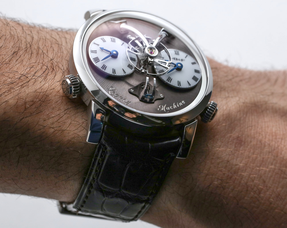 MB&F LM1 Final Edition Watch In Steel Hands-On Hands-On 