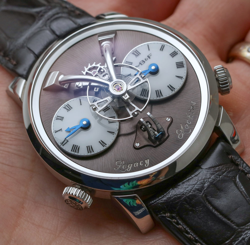 MB&F LM1 Final Edition Watch In Steel Hands-On Hands-On 