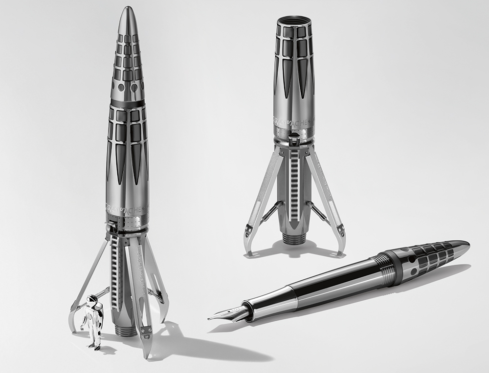 MB&F Astrograph Pen Collaboration With Caran D'Ache Luxury Items 