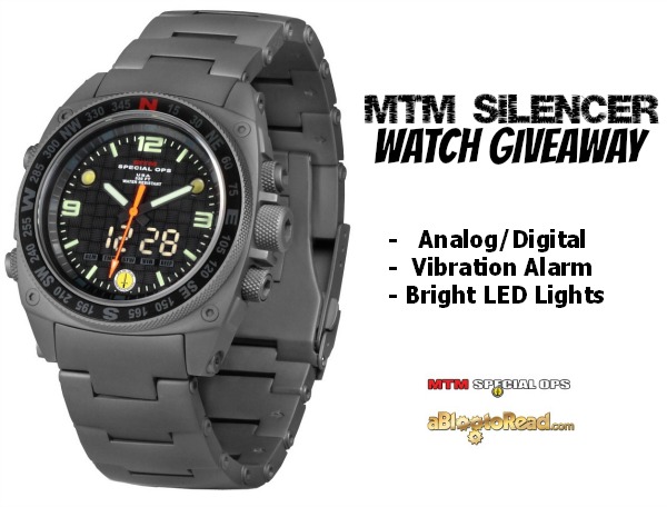 MTM Silencer Watch Giveaway Winner Announced Giveaways 