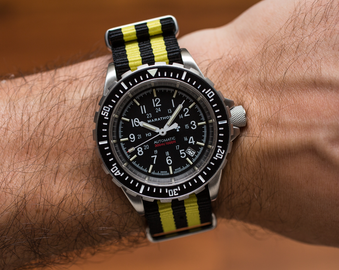 Marathon Diver's Automatic 'GSAR' Watch Hands-On For The Ride To Conquer Cancer Hands-On 