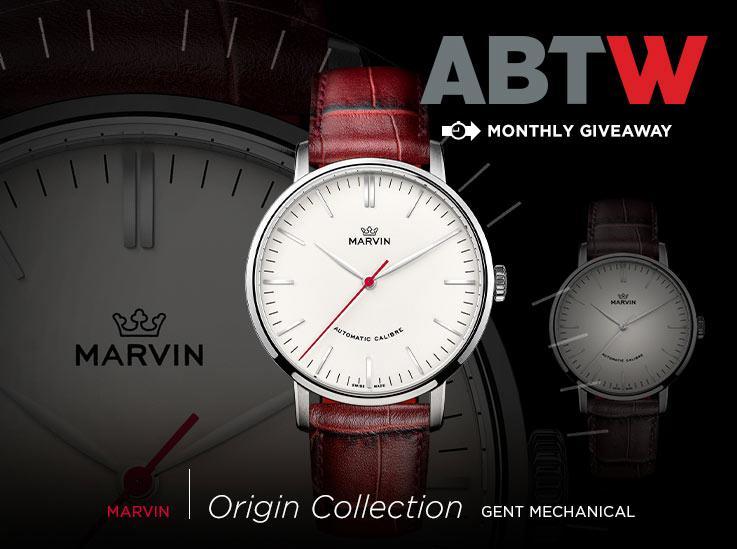 Watch Winner Announced: Marvin Origin Gent Mechanical Giveaways 