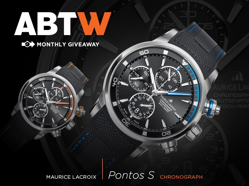 Winner Announced: Maurice Lacroix Pontos S Chronograph Watch Giveaways 