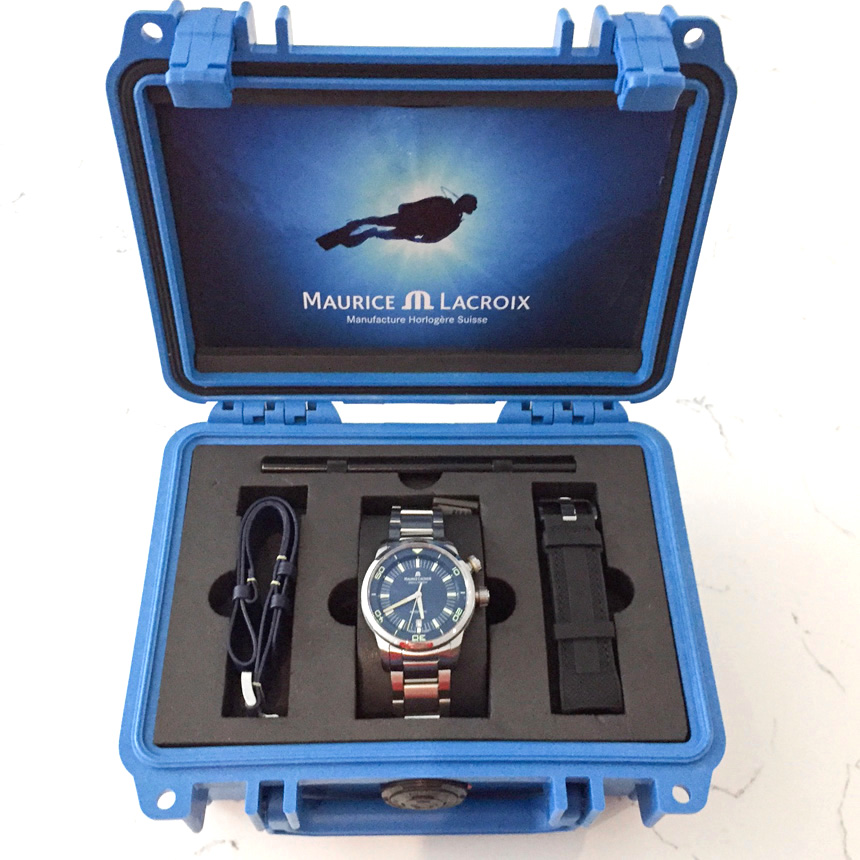 WATCH WINNER REVIEW: Maurice Lacroix Pontos S Diver ‘Blue Devil’ Limited Edition Watch Giveaways 