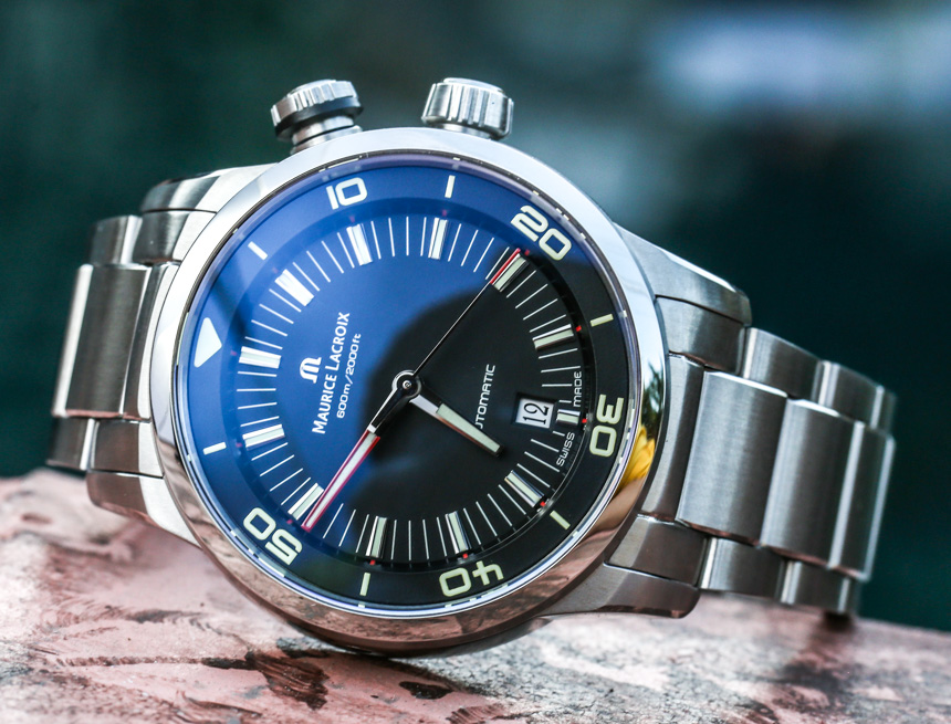 Maurice Lacroix Pontos S Diver Watch Review Wrist Time Reviews 