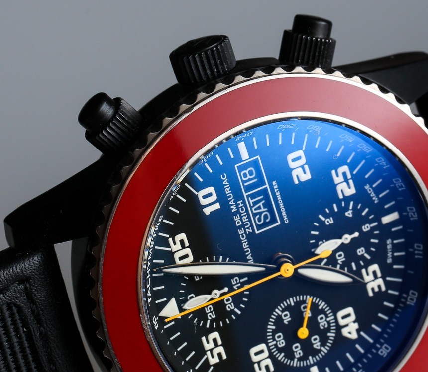 Maurice De Mauriac Chronograph Diver Watch Review Wrist Time Reviews 