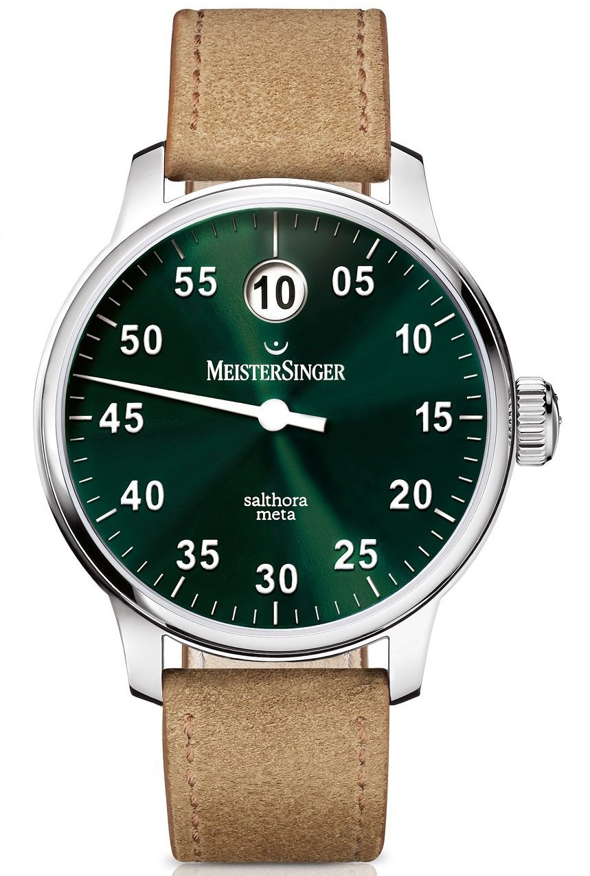 MeisterSinger Salthora Meta With Green Dial For Harrods Watch Releases 