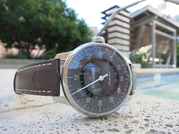 MeisterSinger Perigraph Date Watch Review Wrist Time Reviews 