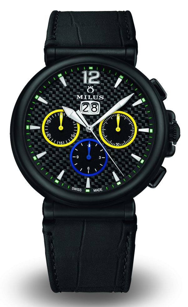 Milus Limited-Edition Zetios Chronograph Watches For Brazil Watch Releases 