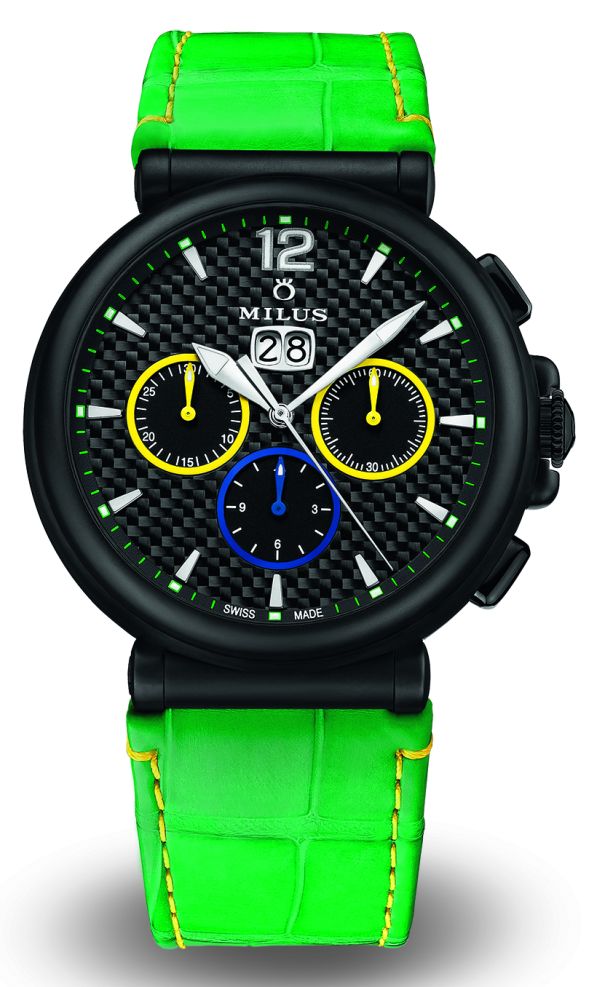 Milus Limited-Edition Zetios Chronograph Watches For Brazil Watch Releases 