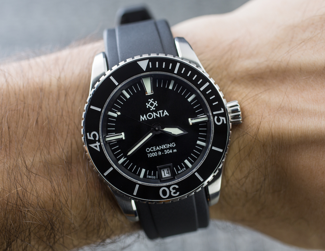 Monta Oceanking Dive Watch Review Wrist Time Reviews 