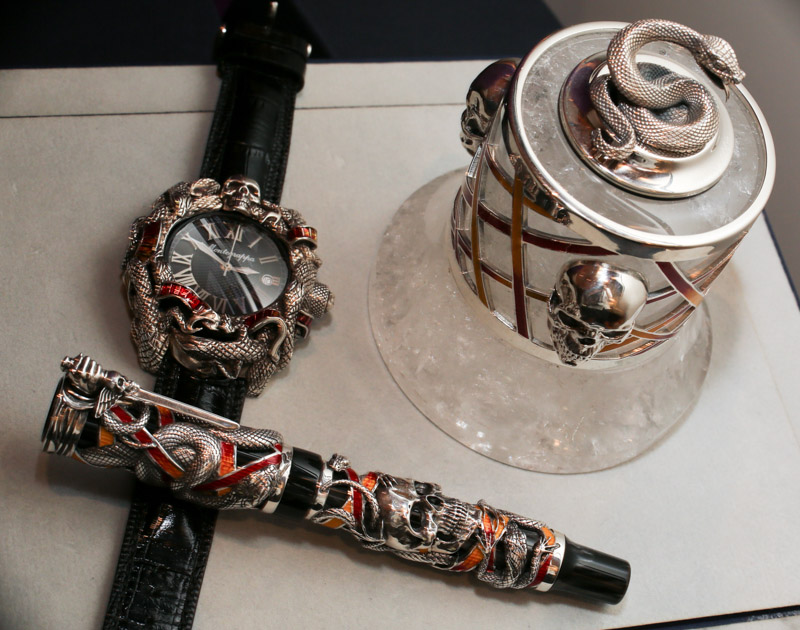 Montegrappa Chaos Watch For Stallone Hands-On Hands-On 