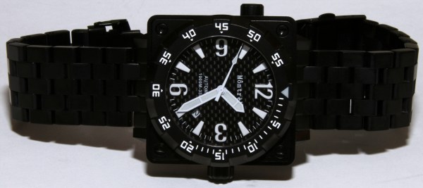 Montrek Square Diver PVD Watch Review Wrist Time Reviews 