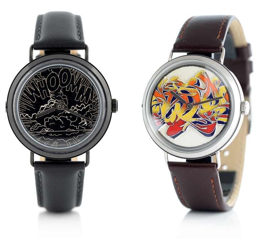 Mr Jones Whoomm & Wildstyle Watches With Cloisonné Dials Watch Releases 