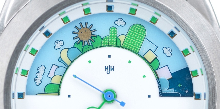Super Mario's World In The Mr. Jones Watches Sun And Moon Miyamoto Watch Releases 