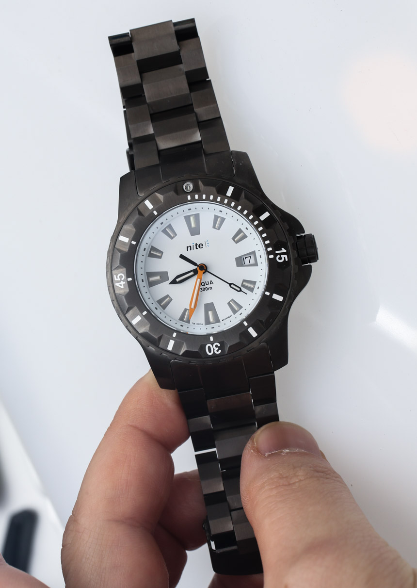 Nite Aqua Tritium Dive Watch Review Wrist Time Reviews 
