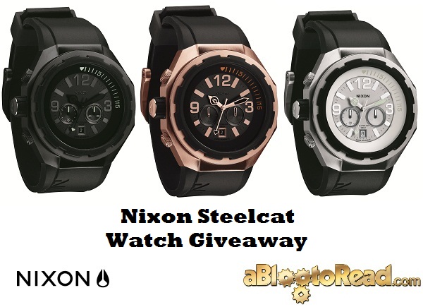 LAST CHANCE: Nixon Steelcat Watch Giveaway Giveaways 