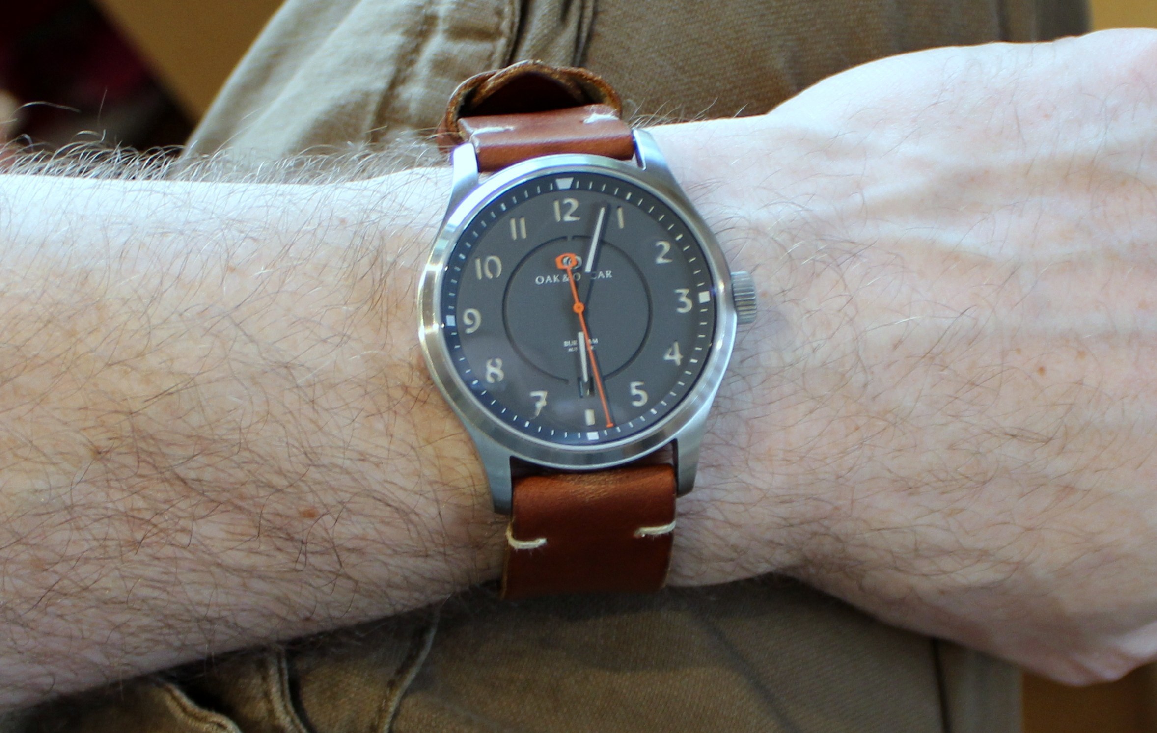 Oak & Oscar Burnham Watch Review Wrist Time Reviews 