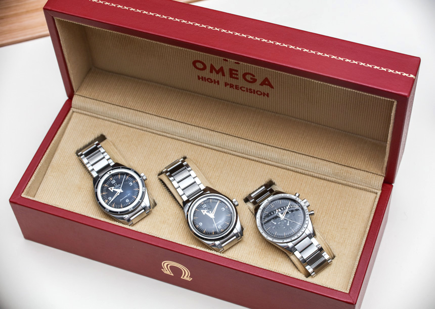 Omega 1957 Speedmaster, Seamaster, & Railmaster 'Trilogy' Watches Hands-On Hands-On 