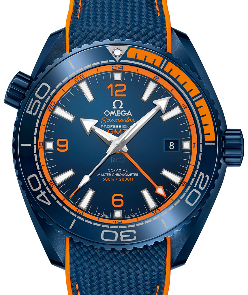 Omega Seamaster Planet Ocean 'Big Blue' GMT Watch Watch Releases 