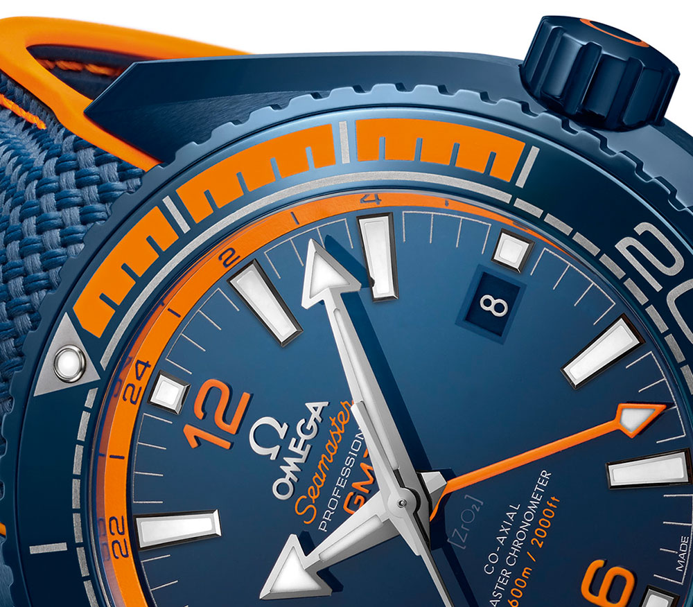 Omega Seamaster Planet Ocean 'Big Blue' GMT Watch Watch Releases 
