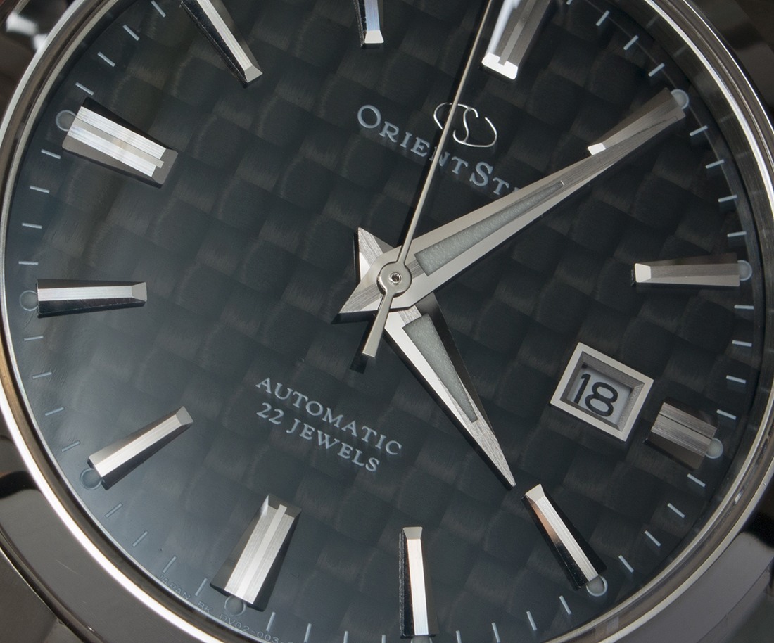 Orient Star Standard-Date With Carbon Fiber Dial Watch Review Wrist Time Reviews 