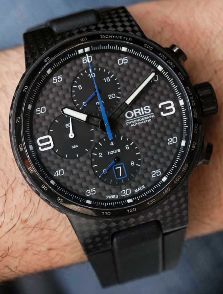 Oris Williams Chronograph Carbon Valtteri Bottas Limited Edition Watch Hands-On Hands-On 