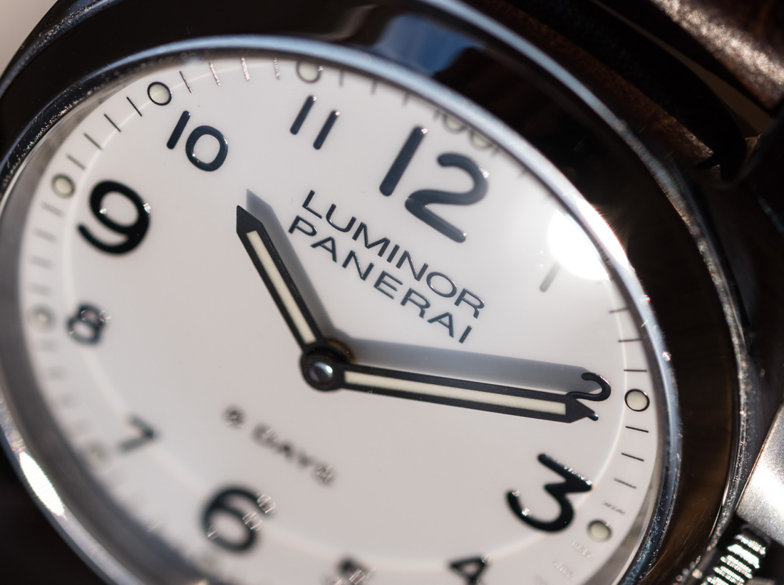 Panerai Luminor Base 8 Days Acciaio PAM561 Watch Review Wrist Time Reviews 